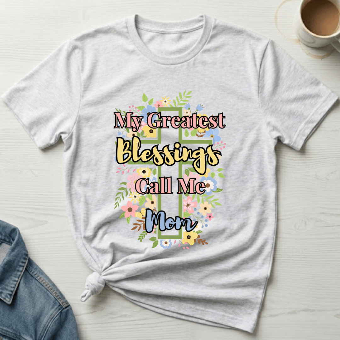 mom life tee that says Call Me Mom T-Shirt for moms