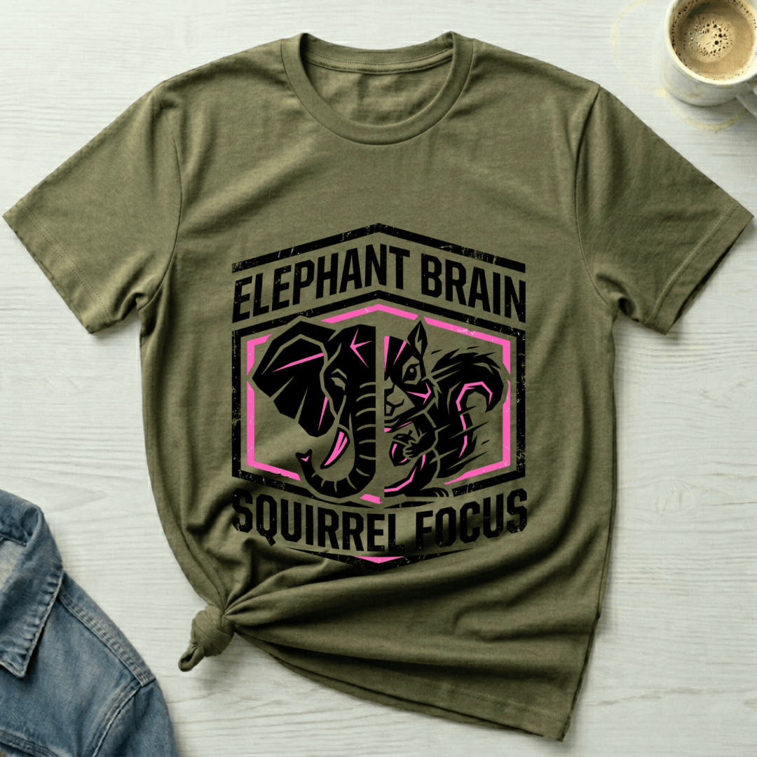 mom life tee that says Focus and Memory Mom T-Shirt for moms
