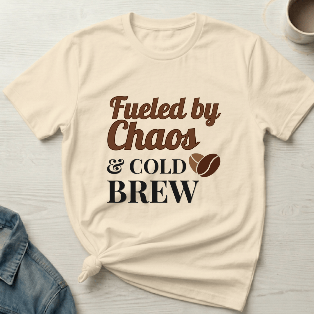 mom life tee that says Fuel for Mom T-Shirt for moms