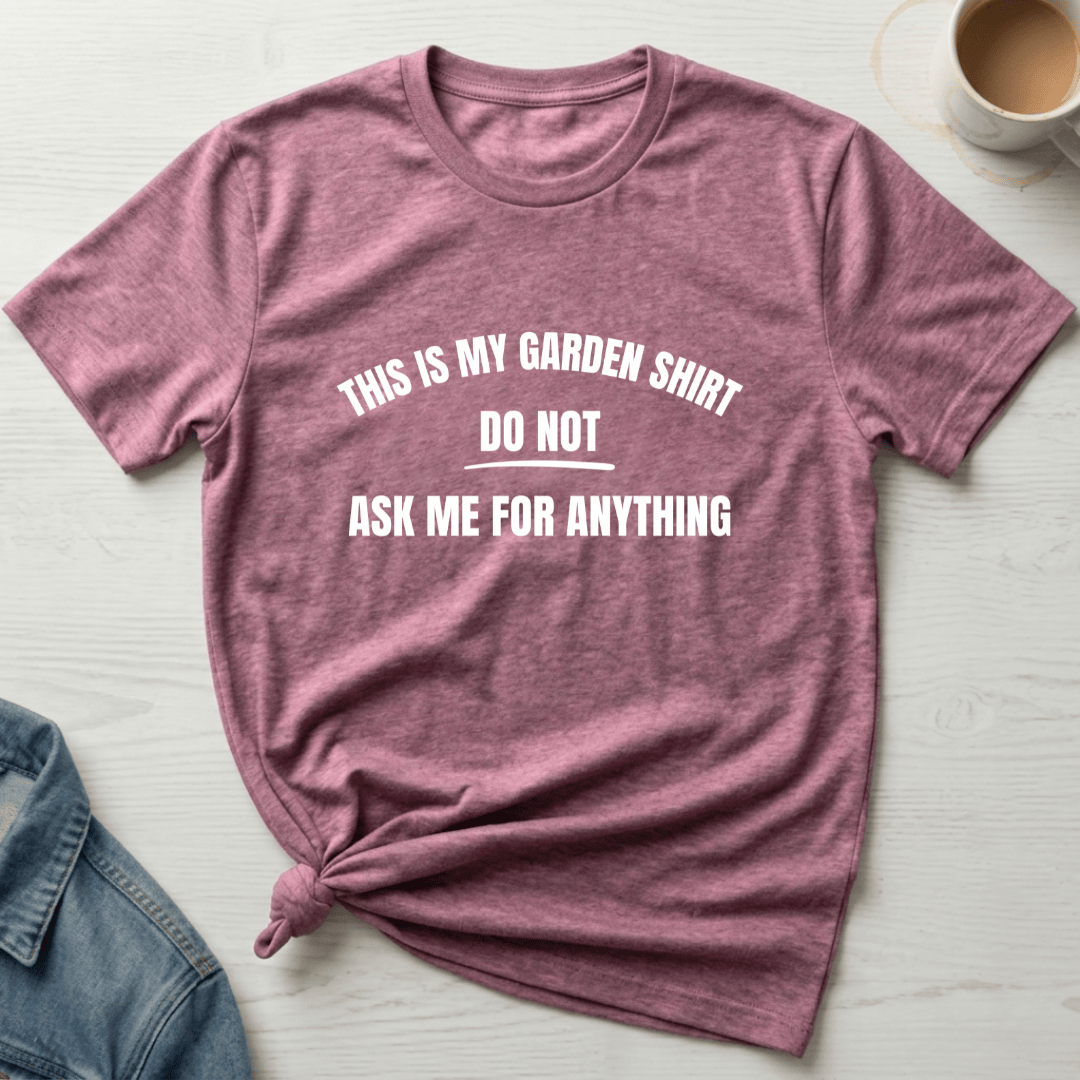 mom life tee that says Gardening Mom T-Shirt for moms