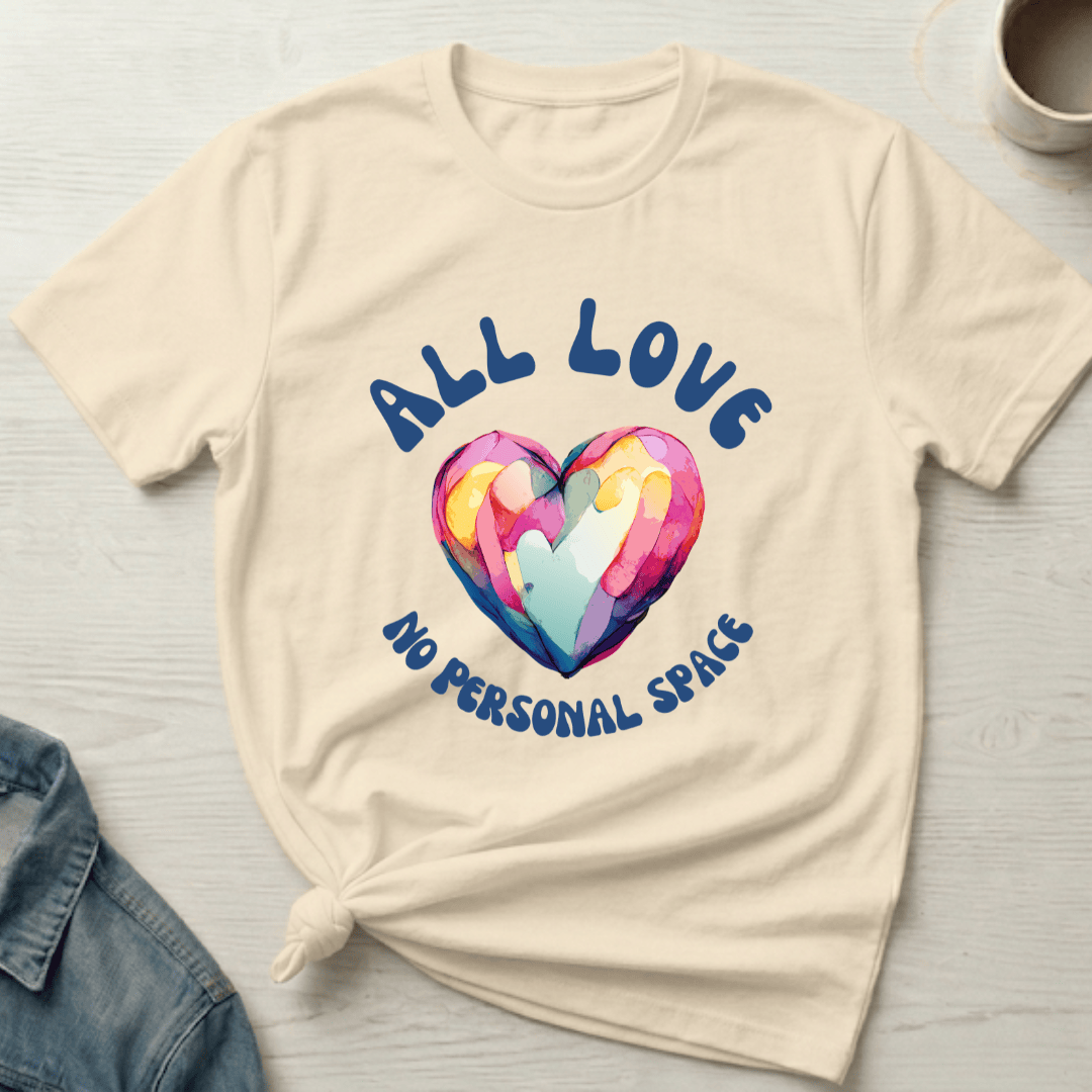 mom life tee that says No Personal Space Mom T-Shirt for moms