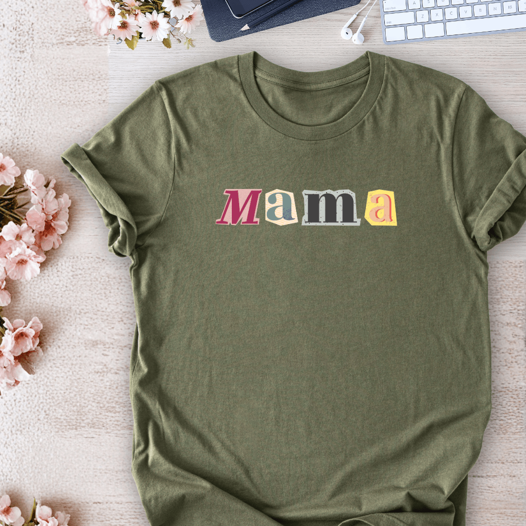 mom life tee that says Scrapbooking Mom T-Shirt for moms