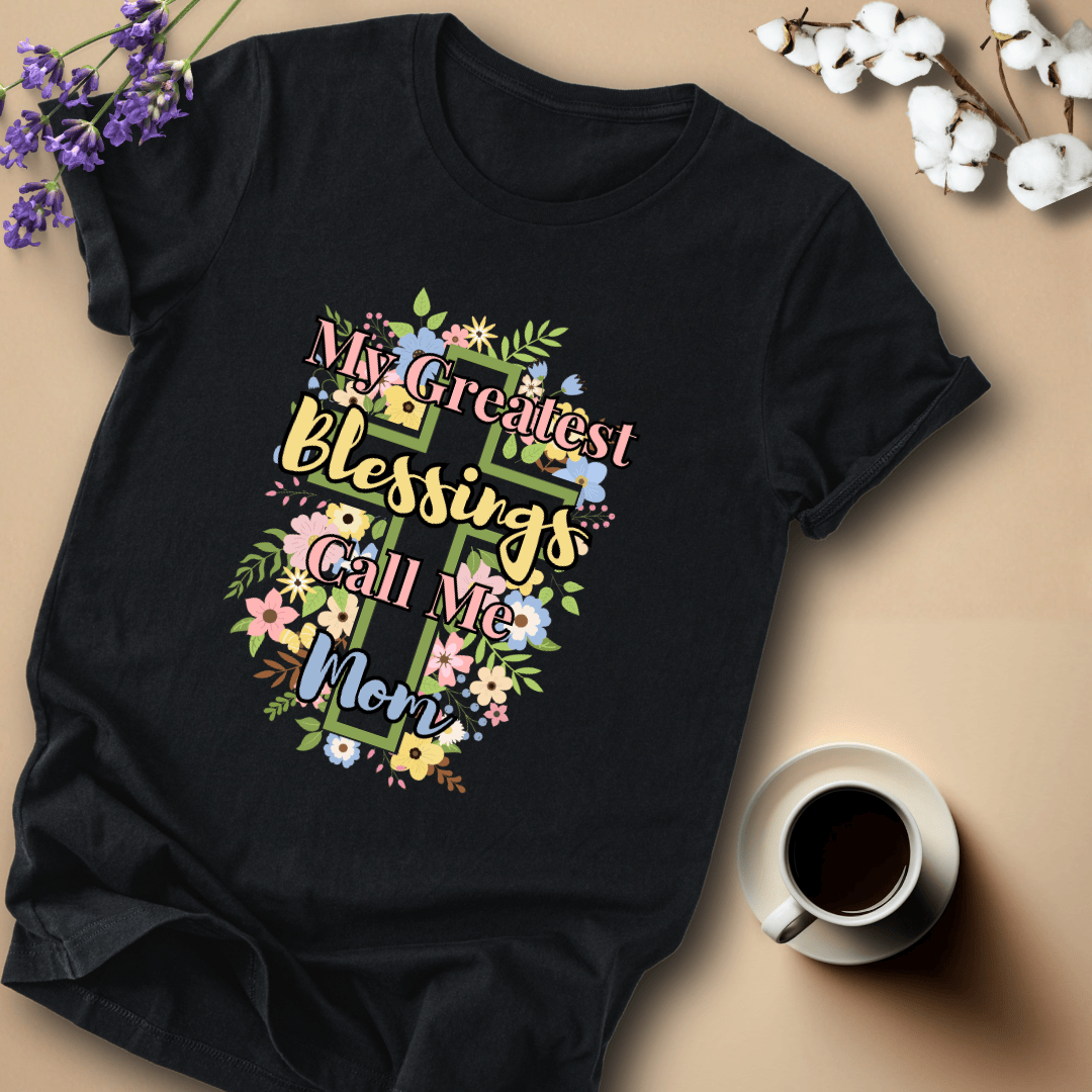 mom life tee that says Call Me Mom T-Shirt for moms
