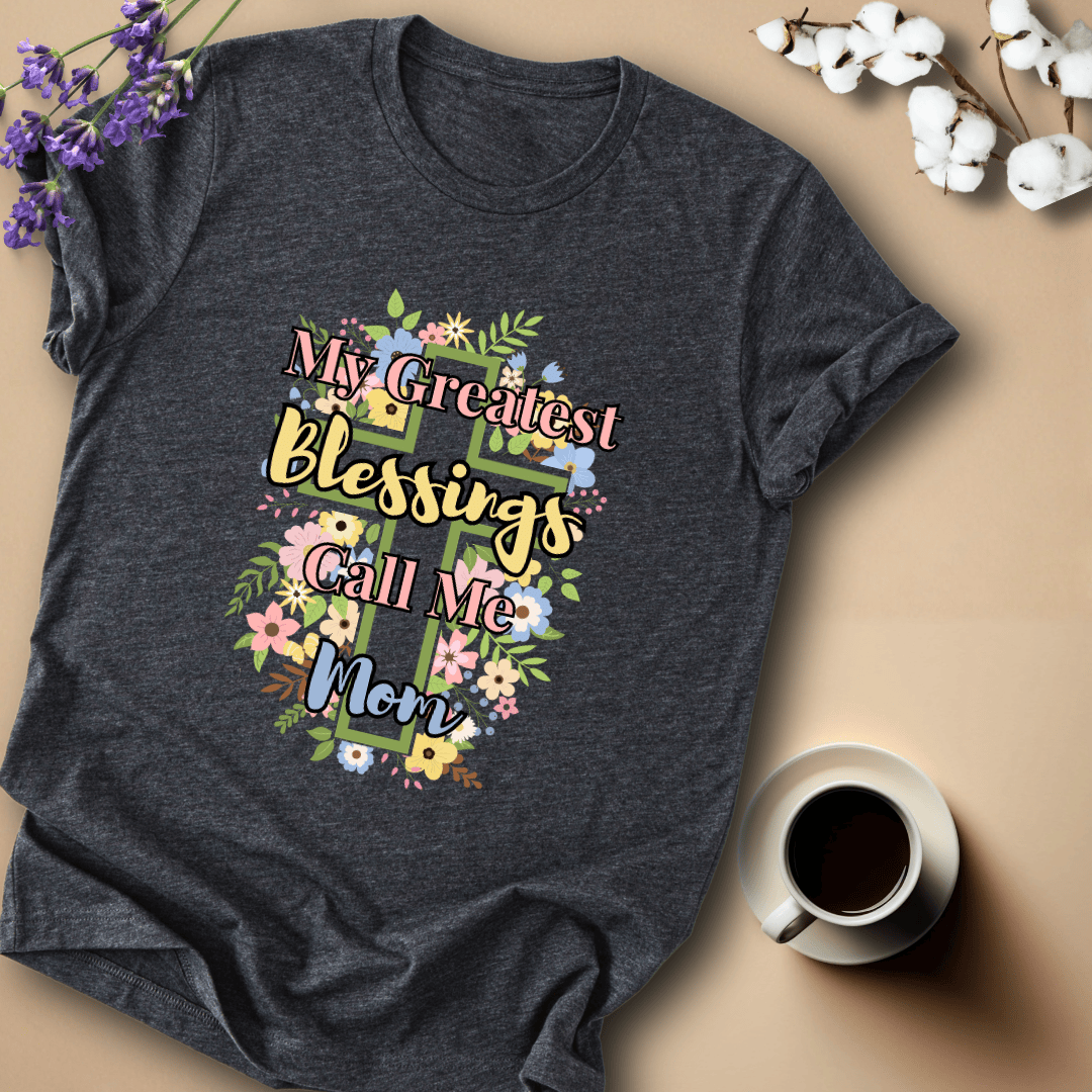 mom life tee that says Call Me Mom T-Shirt for moms