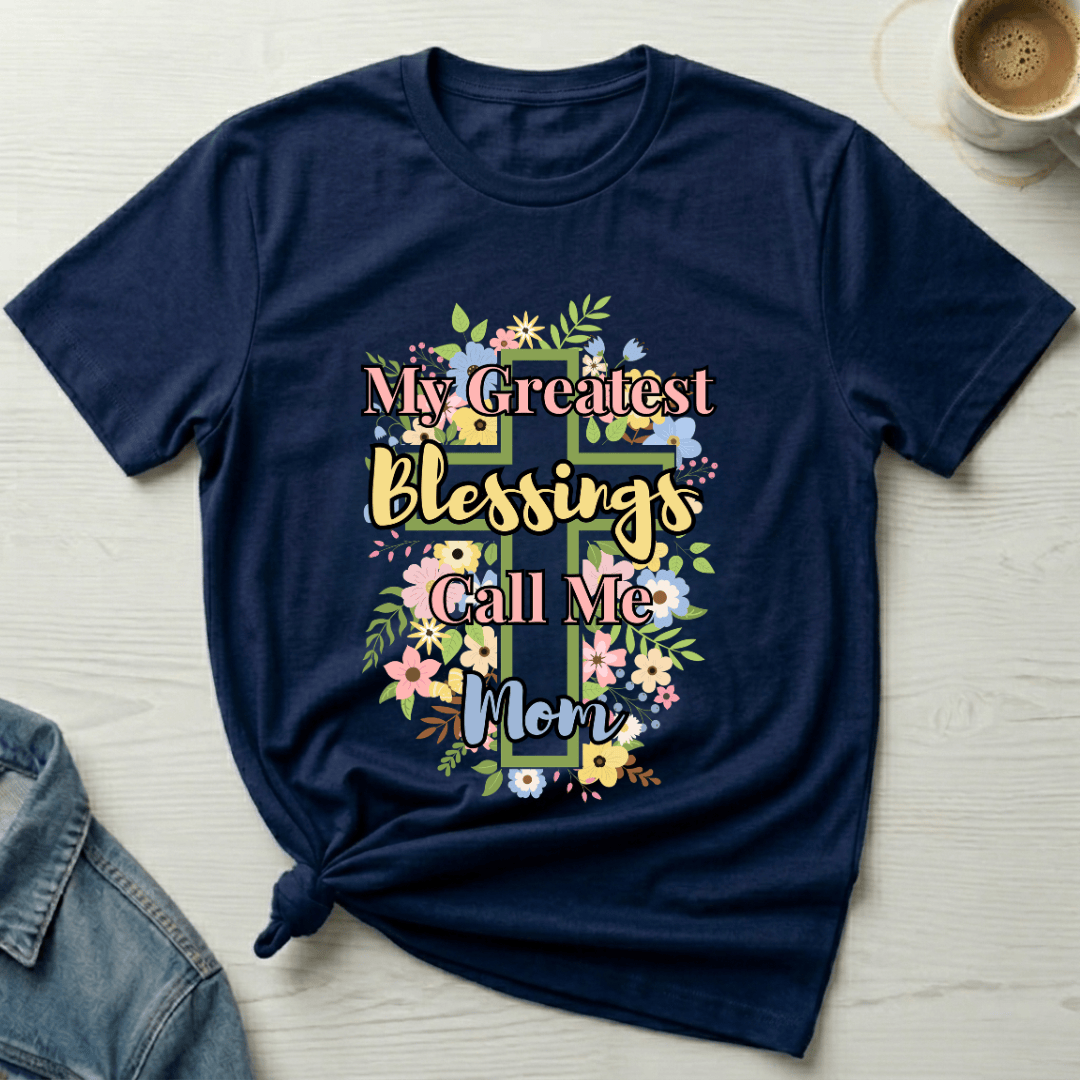 mom life tee that says Call Me Mom T-Shirt for moms