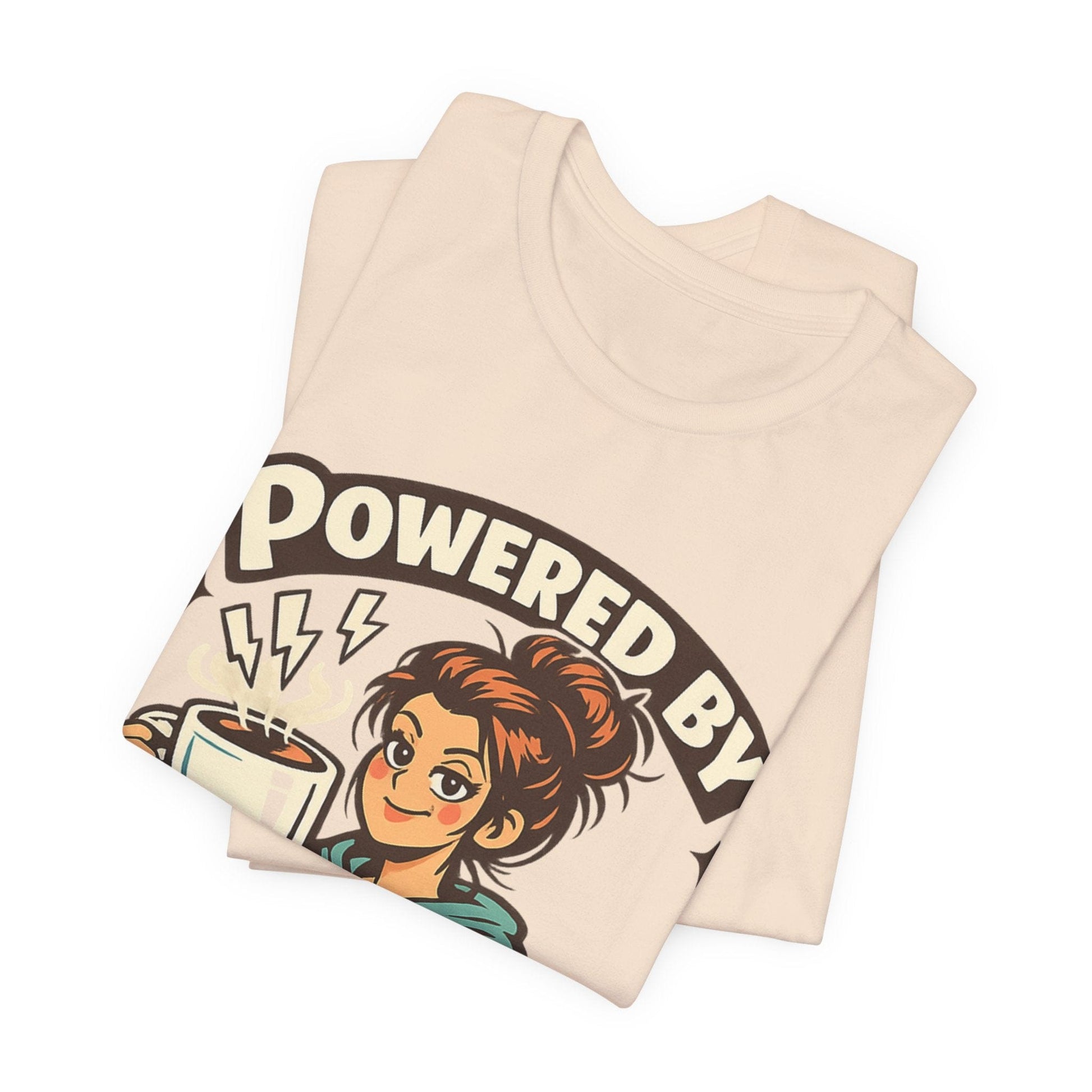 mom life tee that says Coffee & Chaos Mom T-Shirt for moms
