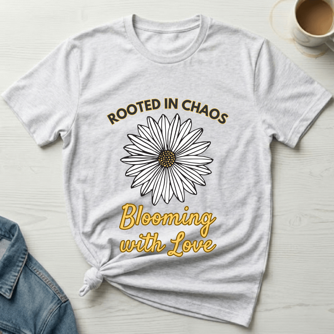 mom life tee that says Flower Mom Humor T-Shirt for moms