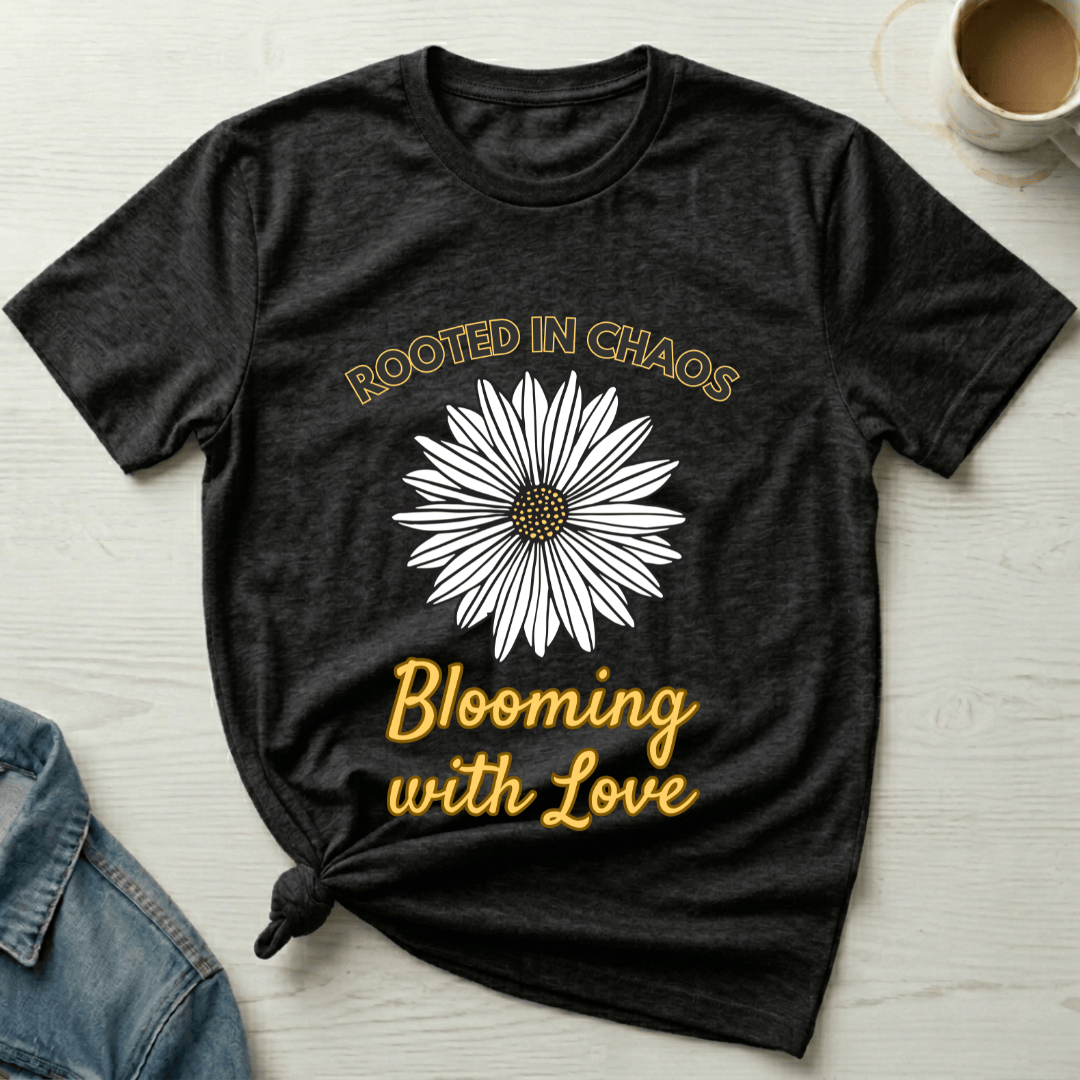 mom life tee that says Flower Mom Humor T-Shirt for moms