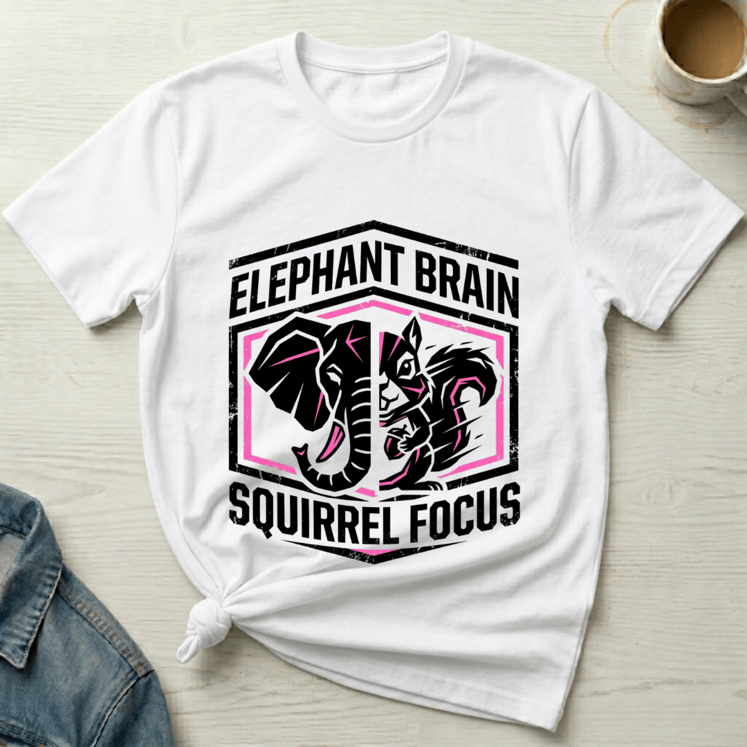 mom life tee that says Focus and Memory Mom T-Shirt for moms