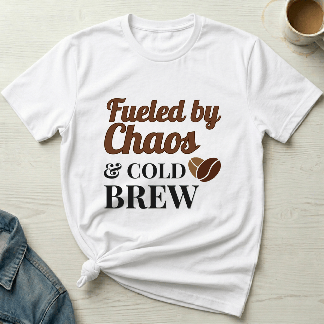 mom life tee that says Fuel for Mom T-Shirt for moms