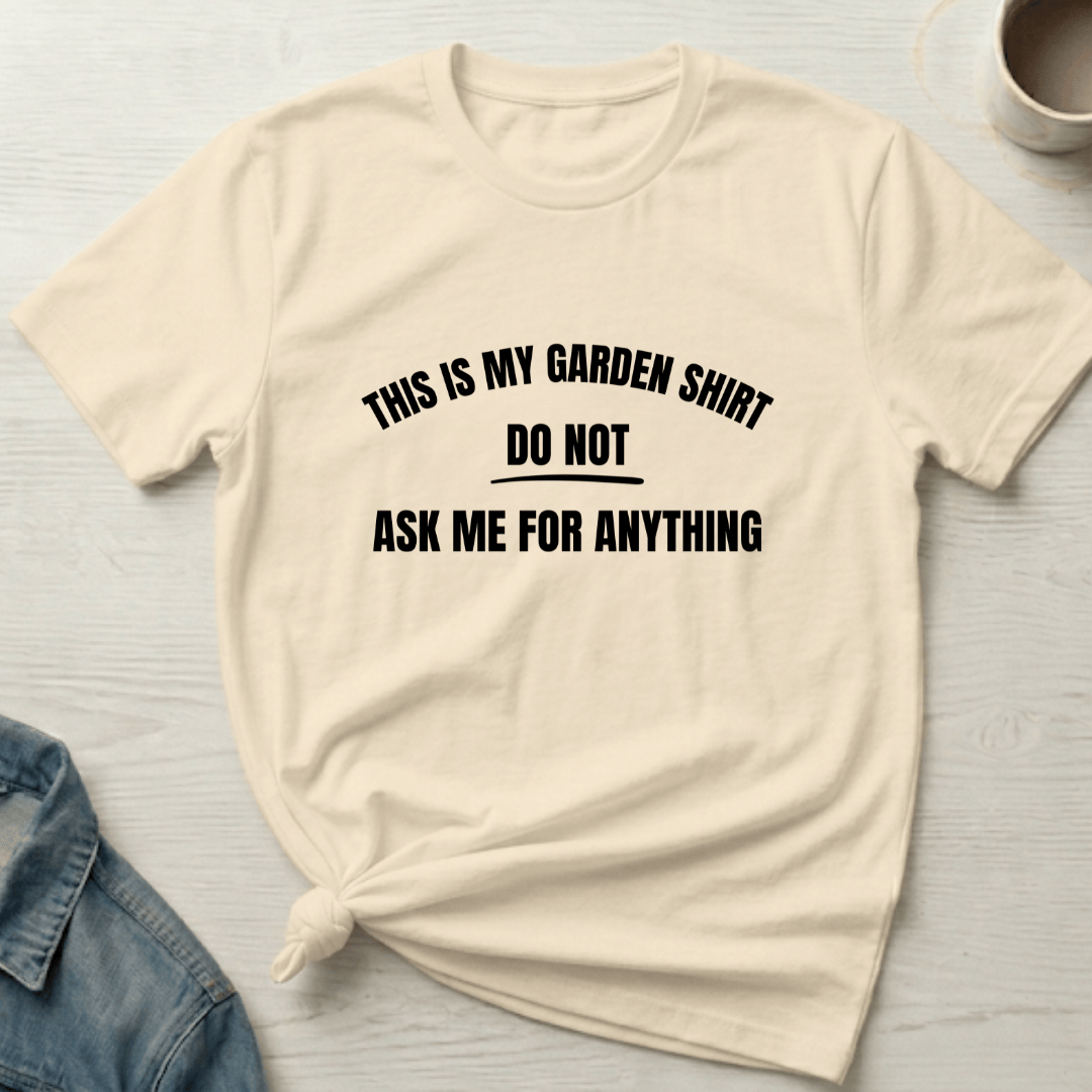 mom life tee that says Gardening Mom T-Shirt for moms