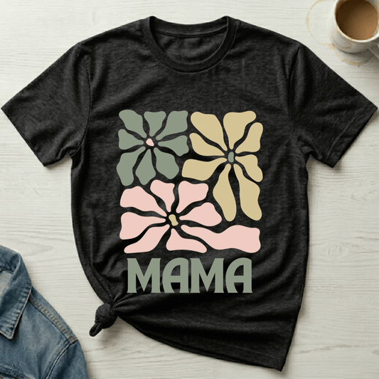 mom life tee that says MAMA T-shirt! for moms