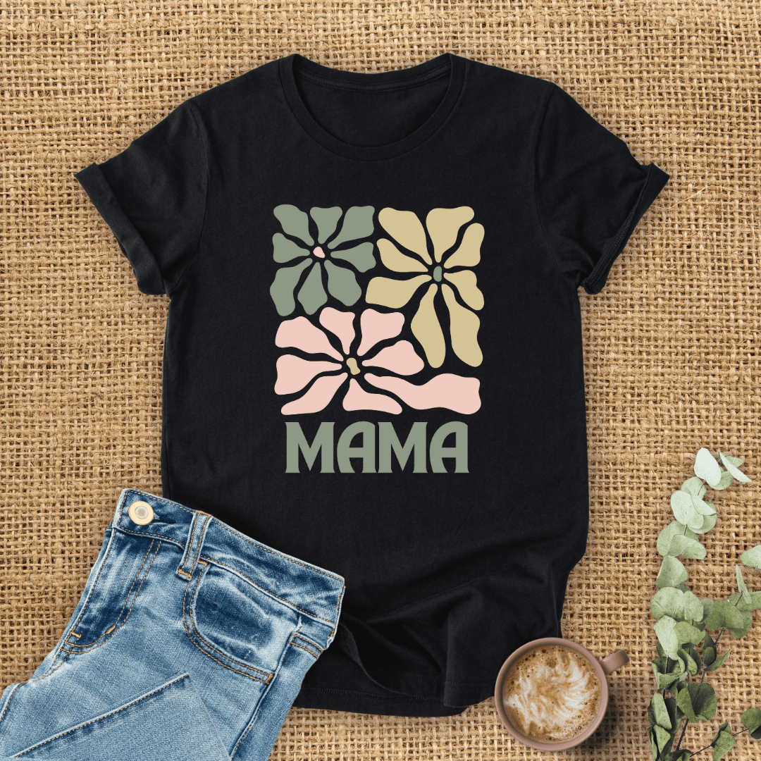 mom life tee that says MAMA T-shirt! for moms