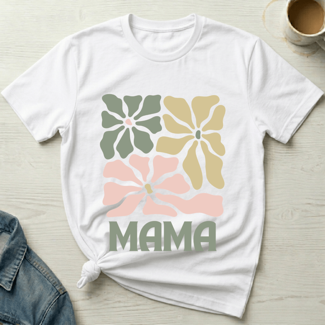 mom life tee that says MAMA T-shirt! for moms