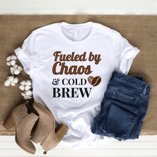 mom life tee that says Mom Fuel T-Shirt for moms