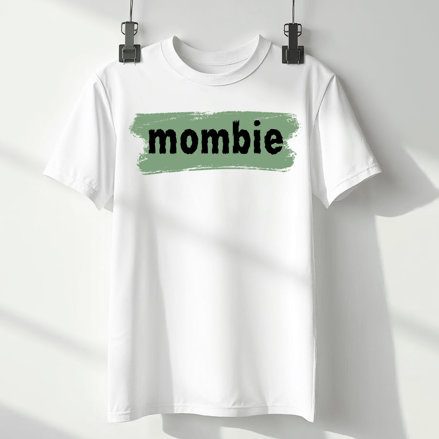mom life tee that says mombie--T-Shirt for moms