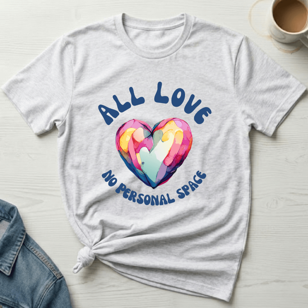 mom life tee that says No Personal Space Mom T-Shirt for moms