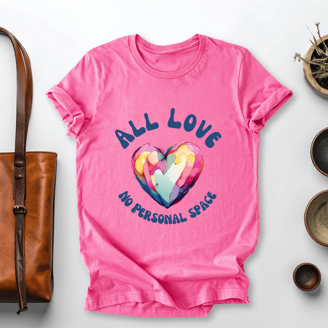 mom life tee that says No Personal Space Mom T-Shirt for moms