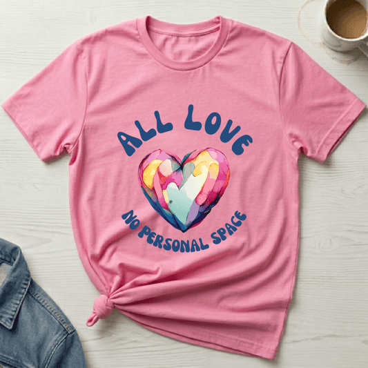 mom life tee that says No Personal Space Mom T-Shirt for moms