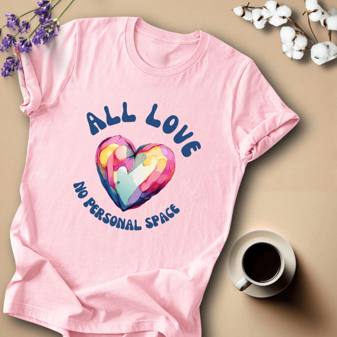mom life tee that says No Personal Space Mom T-Shirt for moms