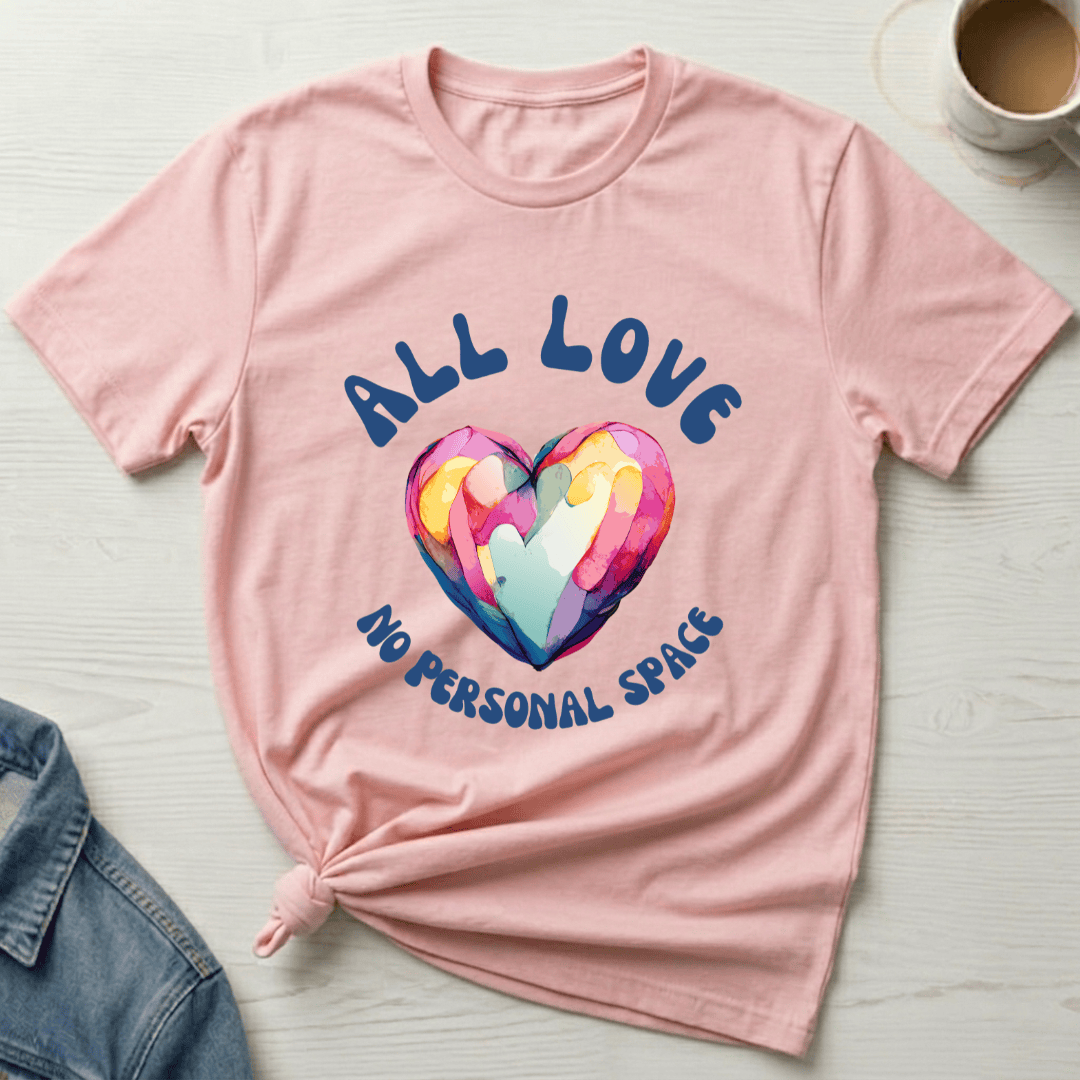 mom life tee that says No Personal Space Mom T-Shirt for moms