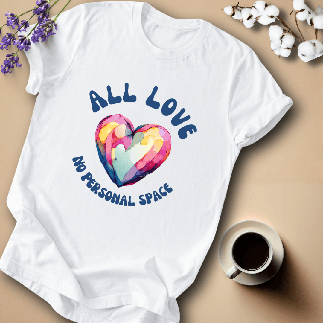 mom life tee that says No Personal Space Mom T-Shirt for moms