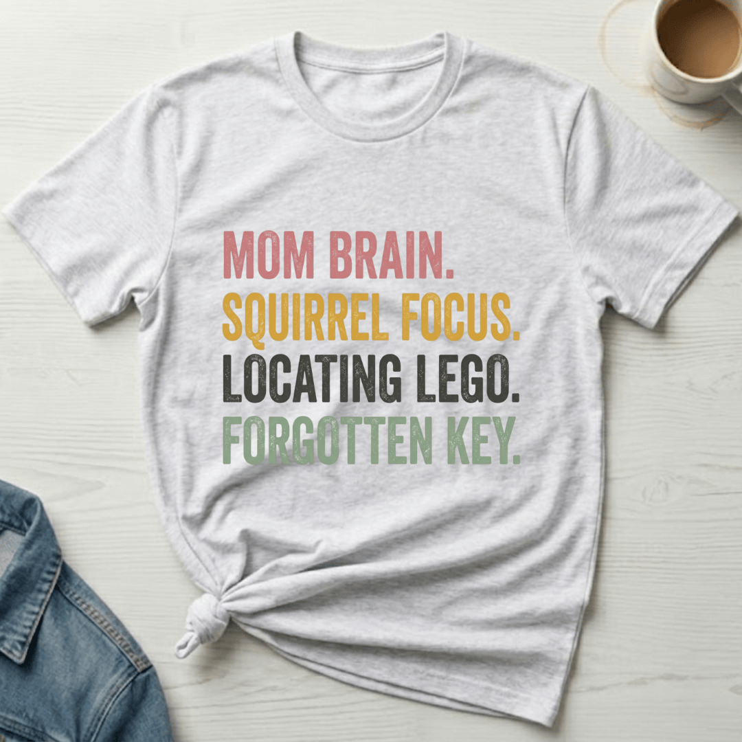 mom life tee that says Retro Relatable Mom T-Shirt for moms