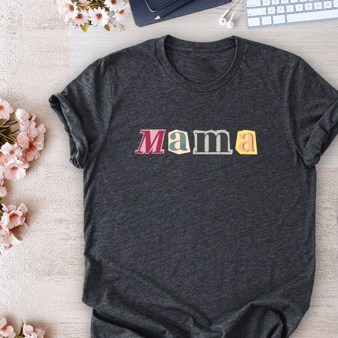 mom life tee that says Scrapbooking Mom T-Shirt for moms