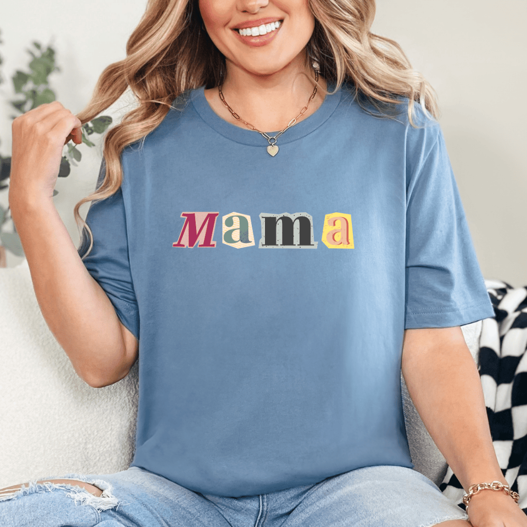 mom life tee that says Scrapbooking Mom T-Shirt for moms