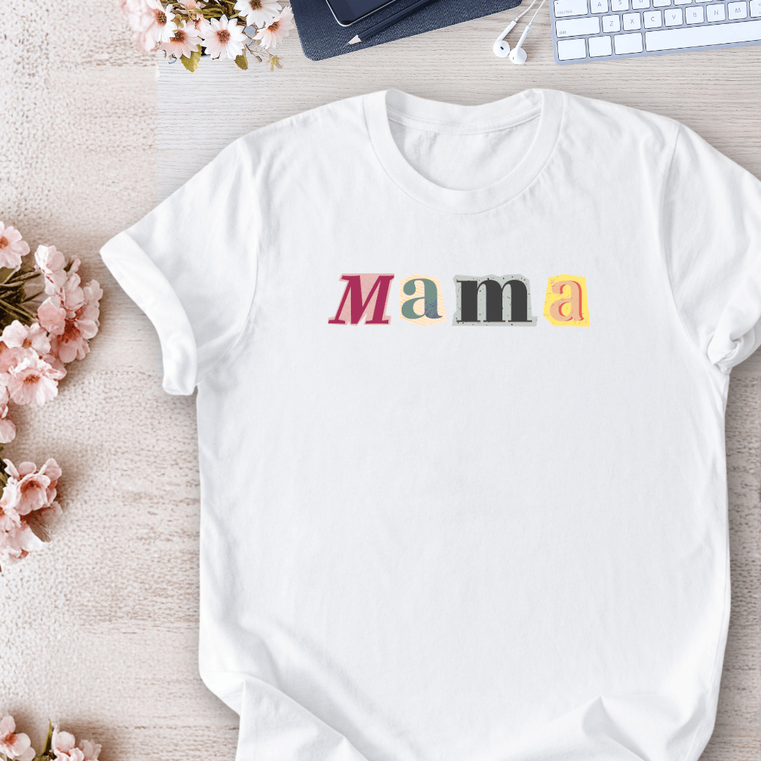 mom life tee that says Scrapbooking Mom T-Shirt for moms
