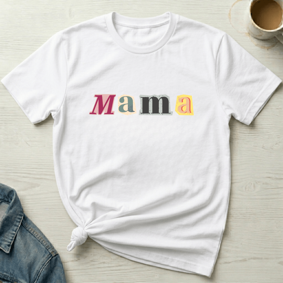 mom life tee that says Scrapbooking Mom T-Shirt for moms