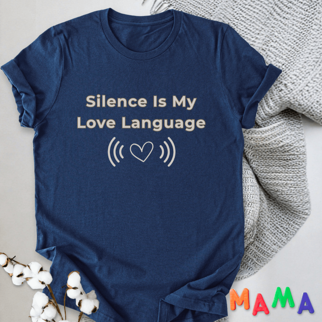 mom life tee that says Silence Please Mom T-Shirt for moms