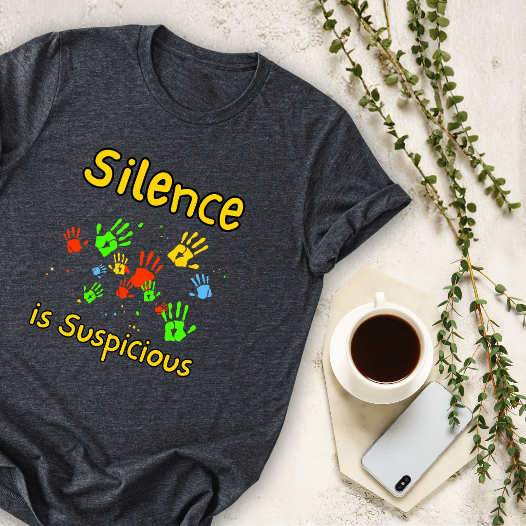 mom life tee that says Suspicious Mom T-Shirt for moms