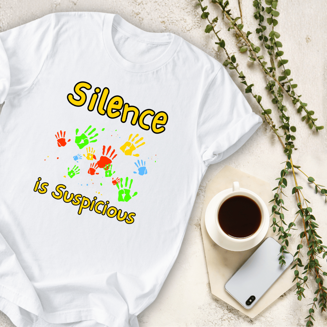 mom life tee that says Suspicious Mom T-Shirt for moms