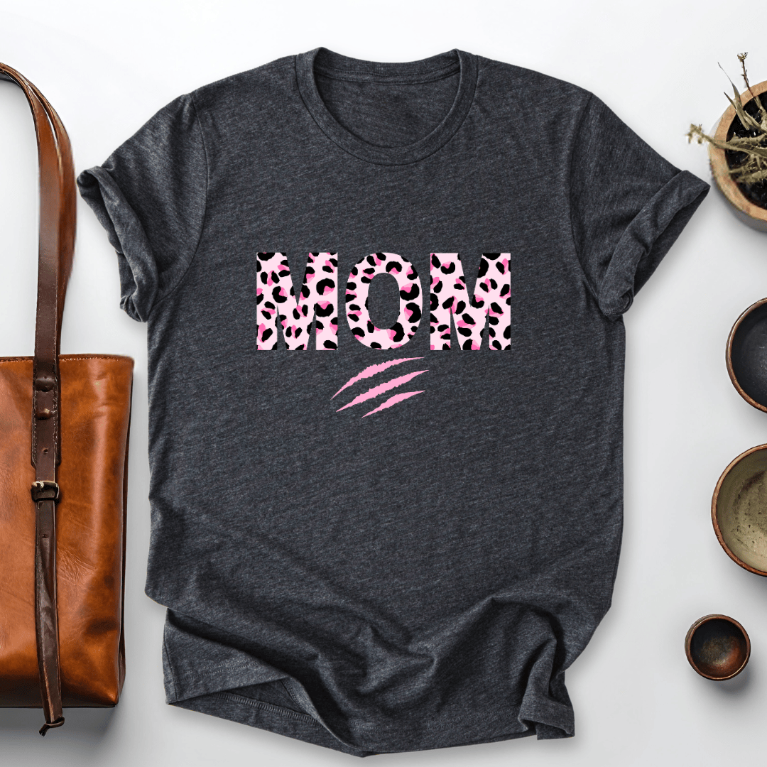 mom life tee that says Wild Mom T-Shirt for moms